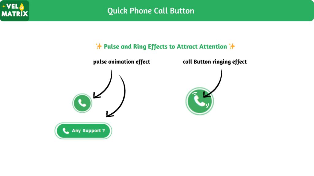 Quick Phone Call Button Shopify
