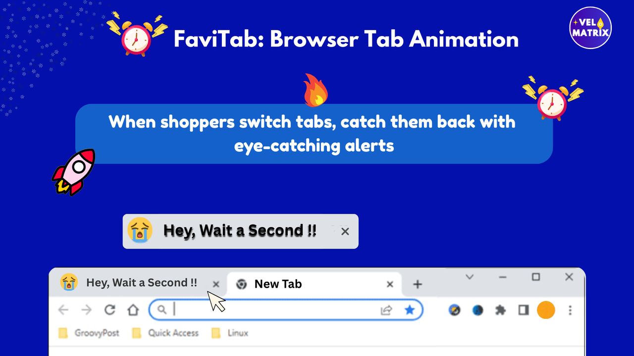 FaviTab Browser Tab Animation: A Smart Way to Bring Back Lost Shopify Customers
