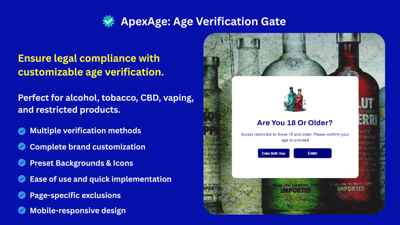 Shopify Age Verification App: 5 Tips for Sizzling Success